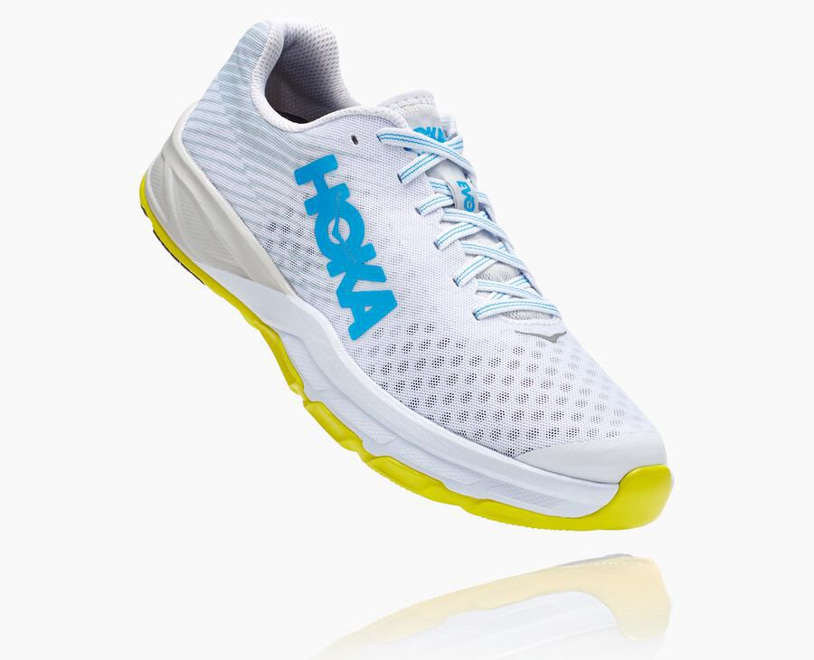 Hoka One One Koşu Ayakkabısı Erkek Beyaz - Evo Carbon Rocket - UF7046182